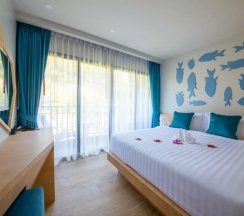 Семейный люкс с 2 комнатами в Golden Paradise Hotel