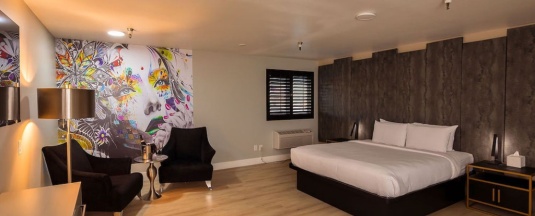 Двухместный люкс Elevated Boutique (двуспальная кровать) в The Lexi Las Vegas