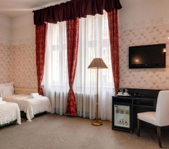 Двухместный семейный номер Standard двуспальная кровать в Hotel Praga 1885