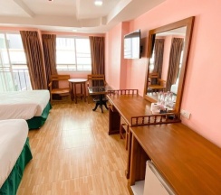 Двухместный номер Standard с видом на город 2 отдельные кровати в A.A. Pattaya Golden Beach Hotel