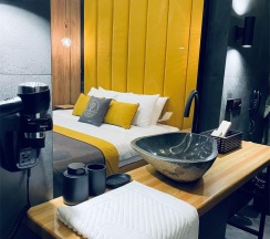 Номер стандарт с 1 двуспальной кроватью Street в Green Garden Hotel