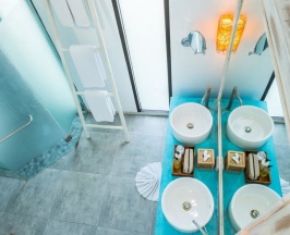 Двухместный дом Beach oceanfront 2 отдельные кровати в Natai Beach Resort