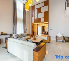 Люкс Deluxe Дуплекс с красивым видом из окна в Sanya Phoenix Waterside Gloria Resort
