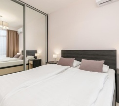 4-местные апартаменты с отдельной спальней (#71, 72, 138) в Geo Apart