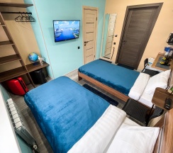 Номер стандарт с 2 односпальными кроватями в Pallada