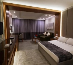 Двухместный номер Deluxe с видом на сад (двуспальная кровать) в Отель Ali Baba Palace