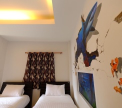 Двухместный номер Standard с балконом 2 отдельные кровати в Sixty Nine Resort