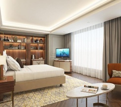Двухместный клубный люкс Executive двуспальная кровать в Sheraton