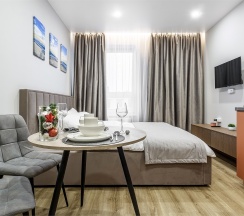 Studio Comfort с кроватью King size в Well