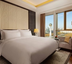 Двухместный полулюкс двуспальная кровать в The Ritz-Carlton Astana