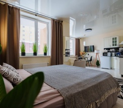 1-комнатные апартаменты студия в Roomtour