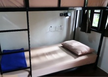 Кровать в общем номере в Deejai Chiang Mai Backpackers - Adults Only