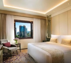 Двухместный люкс Salon двуспальная кровать в Kempinski Hotel Beijing Yansha Center
