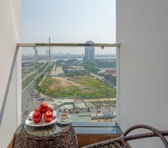 Двухместный номер Superior с балконом (2 отдельные кровати) в Gold Plaza Hotel Da Nang