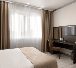 Стандарт с кроватью «Queen-size» в Parallel Congress by Stellar Hotels Krasnodar