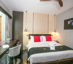 Номер Standard с 3 комнатами рядом с пляжем в Pavilion Samui Pool Residence