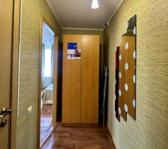 Двухместные апартаменты c 1 комнатой с балконом (двуспальная кровать) в Квартира Калина на Заводской 4