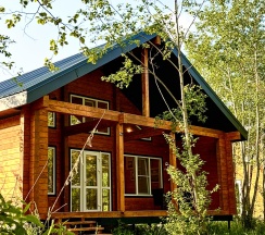Большой Барнхаус "Вдохновение" в Глэмпинг Вазуза Лав