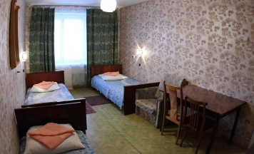 Трёхместный (удобства на блок)(2 и 3 этаж)(с завтраком) в Спорт