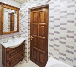 Номер эконом с 2 односпальными кроватями (мансарда) в Дилижанс