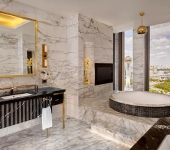 Двухместный люкс The Ritz-Carlton двуспальная кровать в The Ritz-Carlton Astana