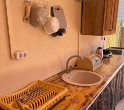 Четырёхместный семейный домик с собственным двором в Пуэбло Мохито