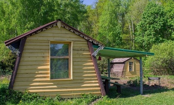 Двухместный номер Economy с красивым видом из окна двуспальная кровать в Берег приключений