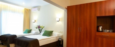 Номер стандарт семейный с 3 односпальными кроватями в Garden Hotel & SPA