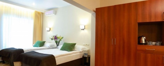 Номер стандарт семейный с 3 односпальными кроватями в Garden Hotel & SPA