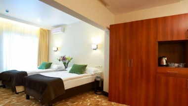 Номер стандарт семейный с 3 односпальными кроватями в Garden Hotel & SPA