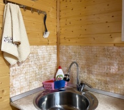 Трехместный гостевой домик "Романтика" 25 кв. м. в Архыз шале хаус