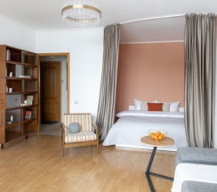 1к апартаменты для 4х чел на Октябрьской 33 в Апарт Комфорт