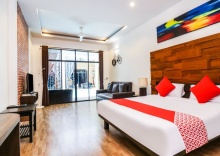 Двухместный номер Superior двуспальная кровать в Baan Noppadol Hua Hin Loft Hotel