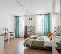 1-комнатные апартаменты студия в Leruka Home Kudrovo (Лерука Хоум Кудрово) на улице Столичная