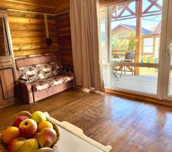 1–комнатный 5-местный Домик с мини-кухней и террасой в Кокос