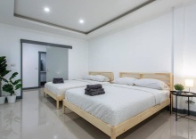 Студия в P4 Silom Large 2beds full kitchen WIFI 4-6pax