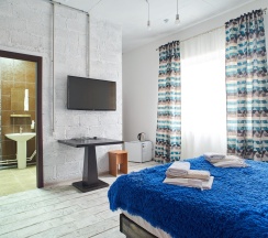 Номер стандарт с 1 двуспальной кроватью в Villa santarina