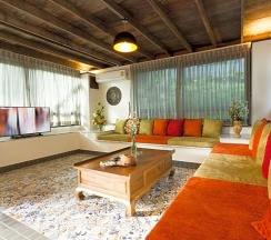 Двухместная вилла двуспальная кровать в Kata Tranquil Villa