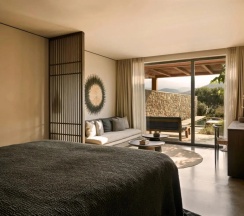 Двухместный люкс Infinity Blue (двуспальная кровать) в Курорт Minos Palace Resort Adults Only
