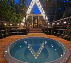 A-frame Утес в Очаг