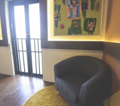Кровать в общем номере в Bharani Hostel