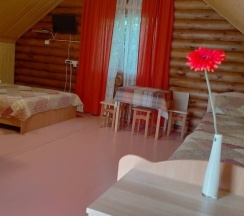 Студия с кондиционером четырехместная в Лесной