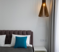 Двухкомнатные апартаменты с балконом и видом на море в Sphera apartments by Stellar