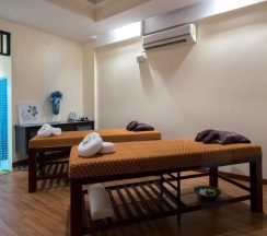 Двухместный люкс Luxury двуспальная кровать в Bangkok Natural Spa Resort and Suite