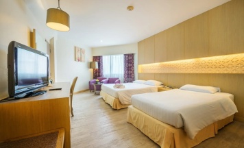 Двухместный номер Palm Wing Superior 2 отдельные кровати в Jomtien Palm Beach Hotel And Resort
