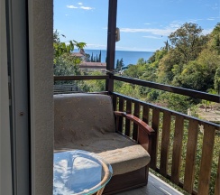 Двухместная студия на 3-м этаже с видом на море в Агава