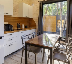 Улучшенный дом с двумя спальнями и купелью в Opushka house Новожилово