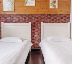 Номер стандарт с 2 односпальными кроватями в Larch