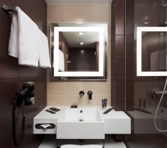 Стандартный номер с двумя односпальными кроватями в Novotel Москва Аэропорт Шереметьево