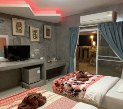 Семейный люкс с видом на море в Saikaew Boutique Hotel